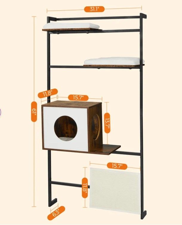 Kimmel 61" Marciano Cat Tree or Condo thumbnail 6