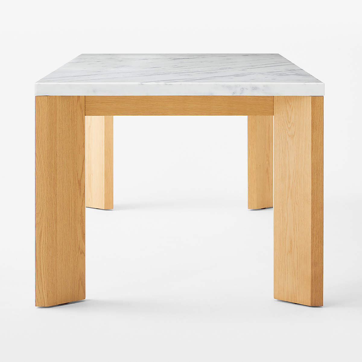 Sydney Rectangular Carrara Marble Dining Table thumbnail 3