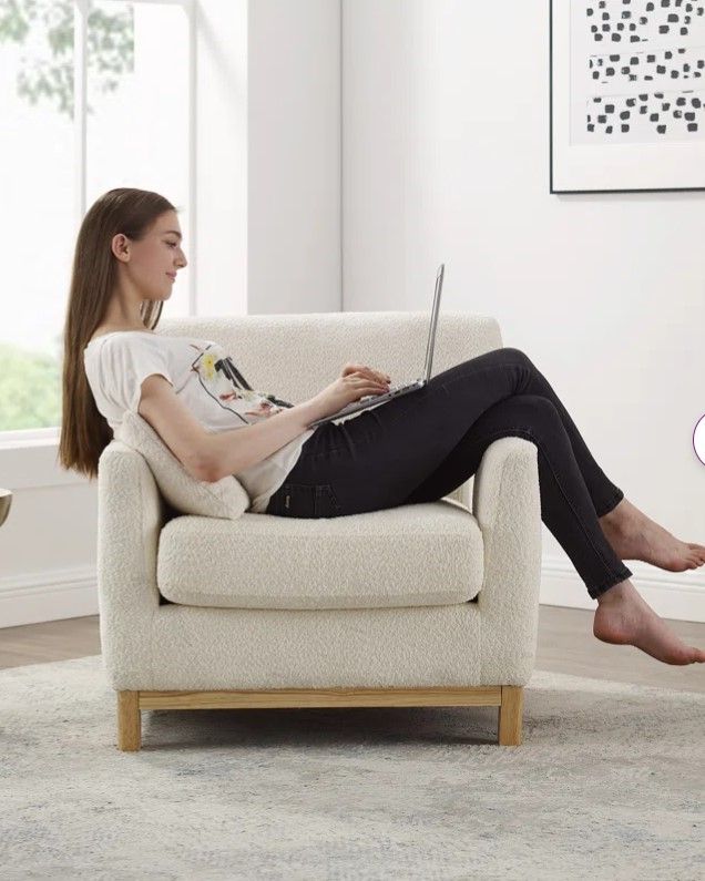 Jazmere Upholstered Armchair thumbnail 4