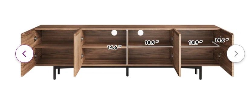 Traditions TV Stand for TVs up to 65" thumbnail 5