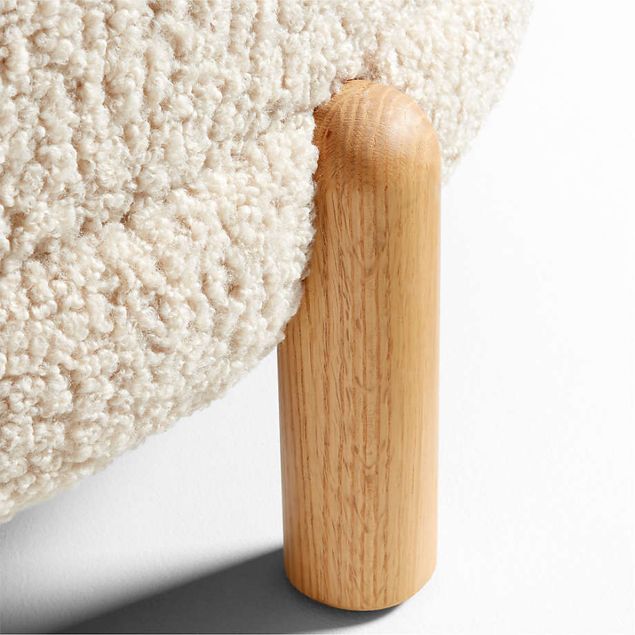 Family Oversized Sherpa Chair and a Half thumbnail 5
