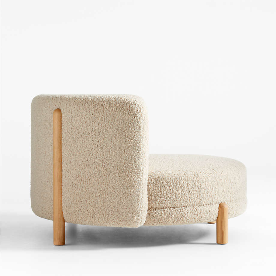 Family Oversized Sherpa Chair and a Half thumbnail 6