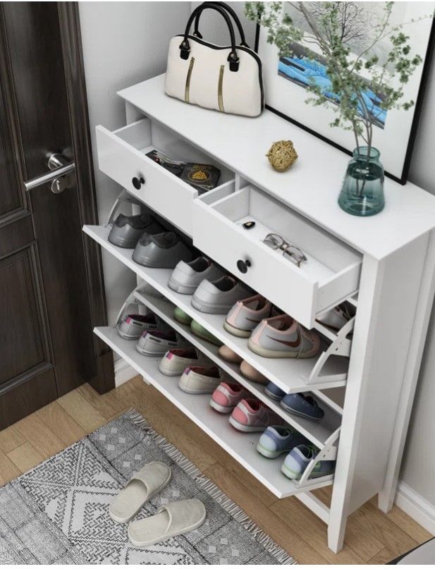 16 Pair Shoe Storage Cabinet thumbnail 7