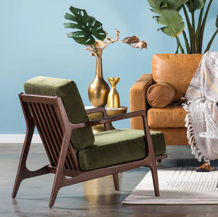 Julina Upholstered Armchair thumbnail 2