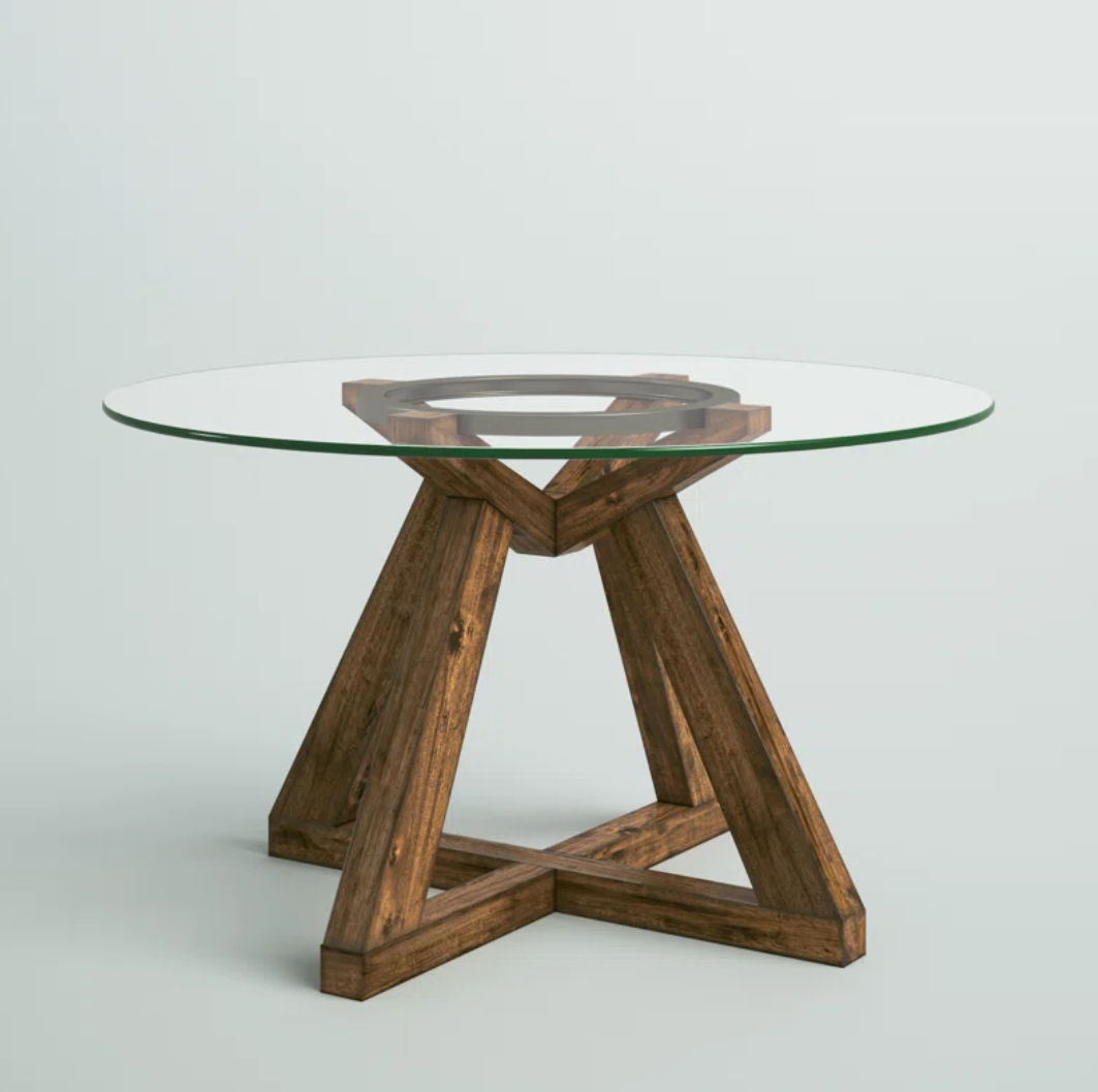 Andaz Pedestal Dining Table thumbnail 3