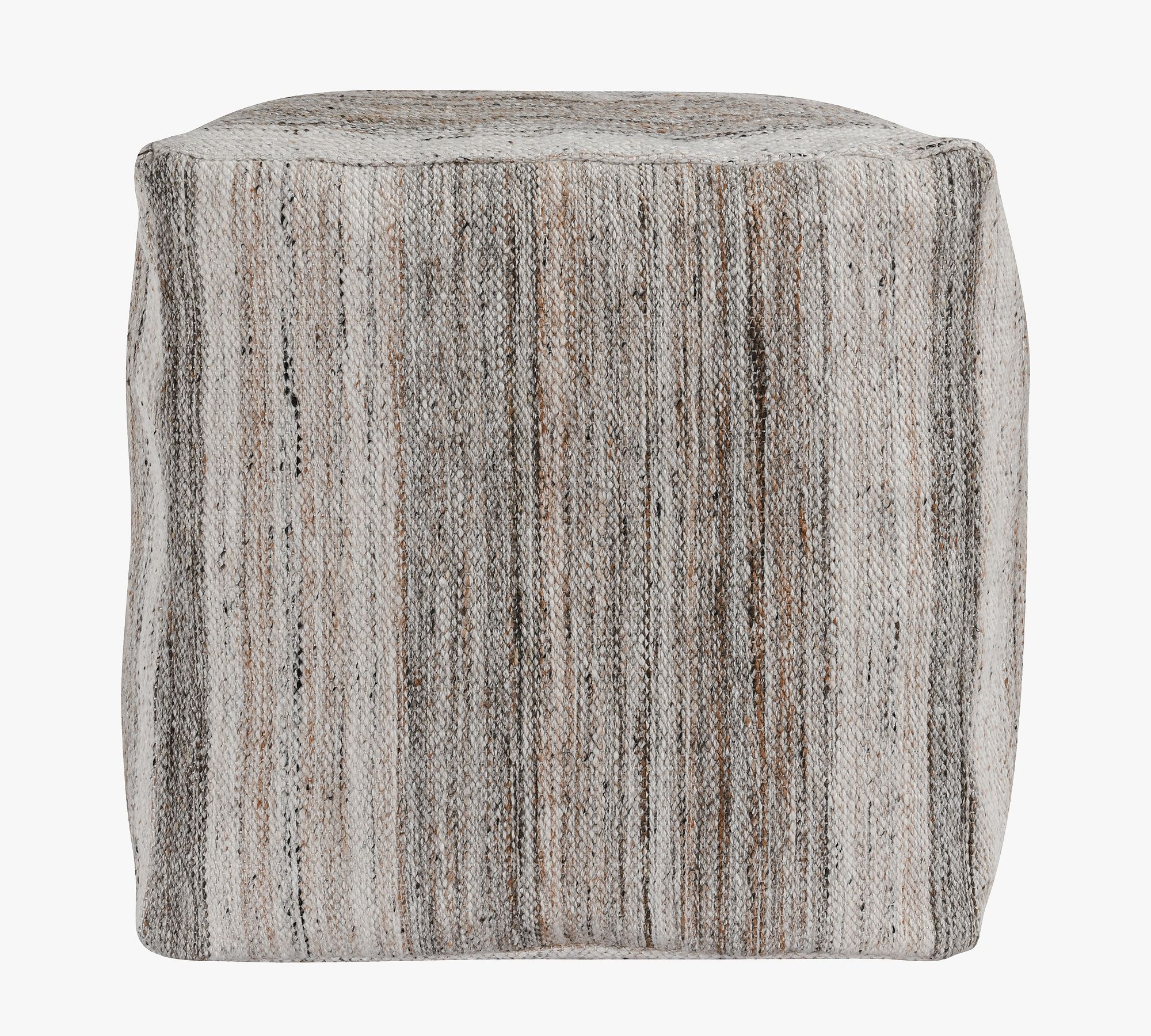 Sona Handwoven Indoor Outdoor Pouf thumbnail 3