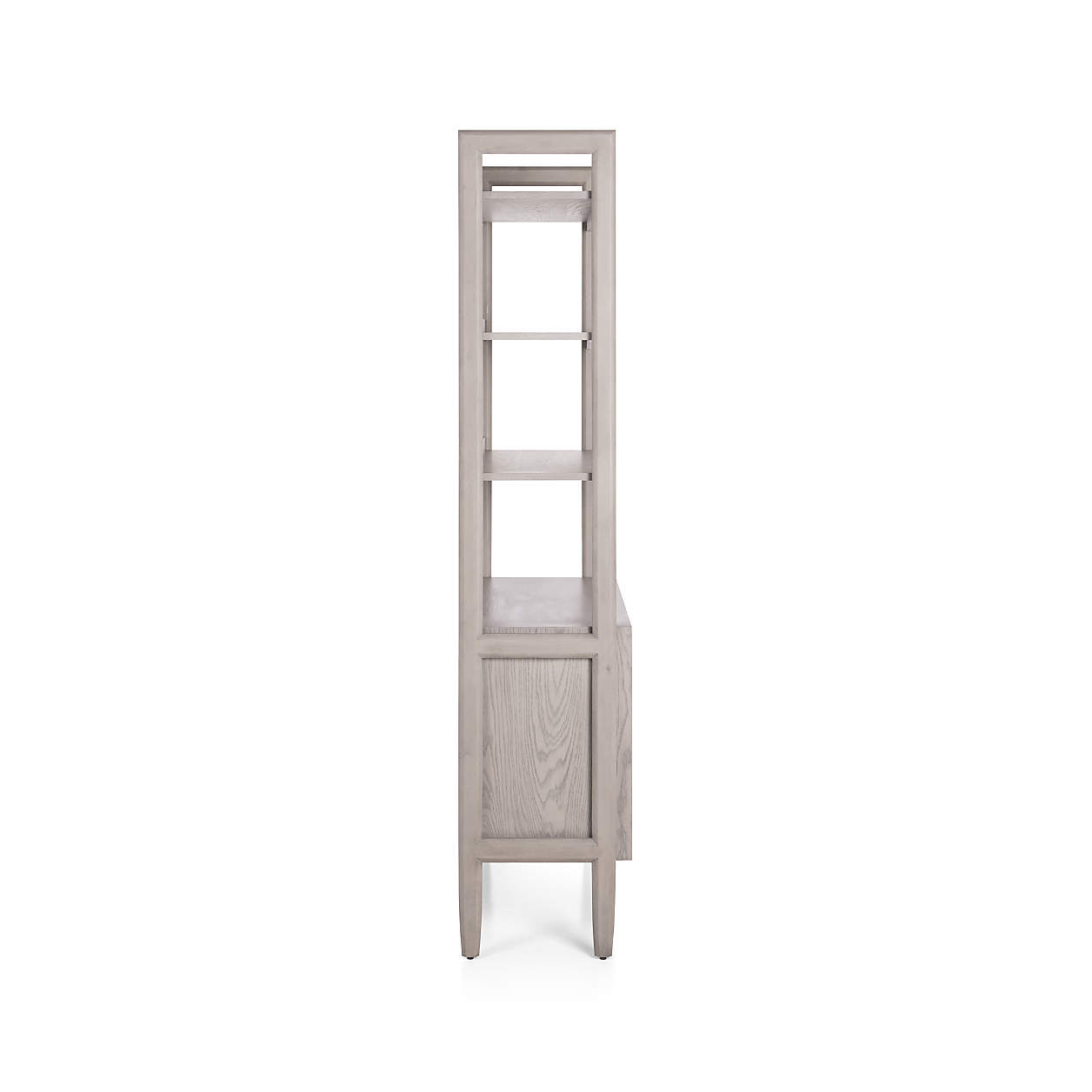 Tate Stone Storage Bookshelf Cabinet thumbnail 4