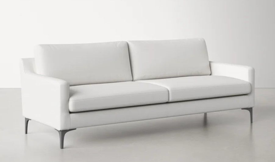 Jones 85.82'' Upholstered Sofa thumbnail 3