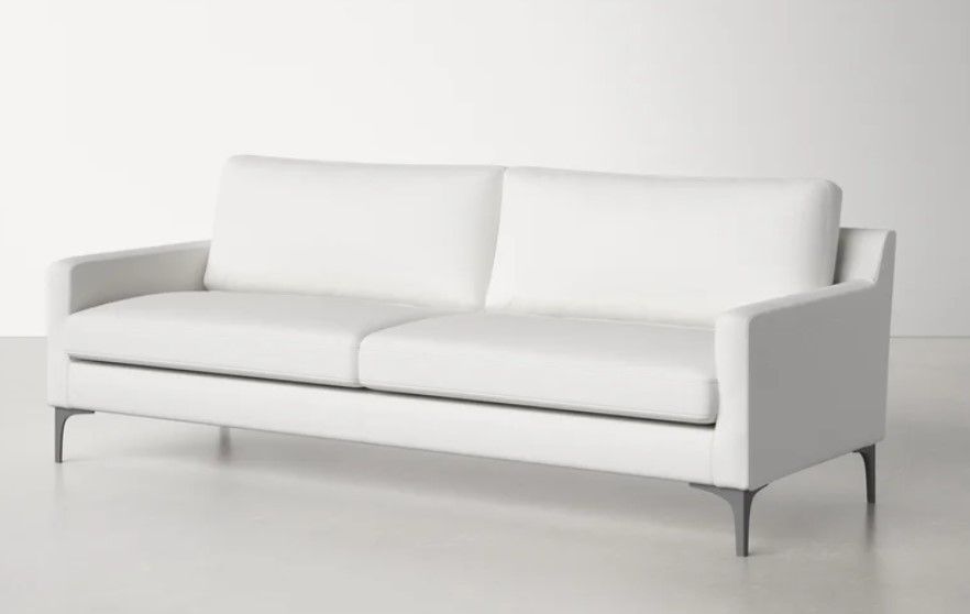 Jones 85.82'' Upholstered Sofa thumbnail 4