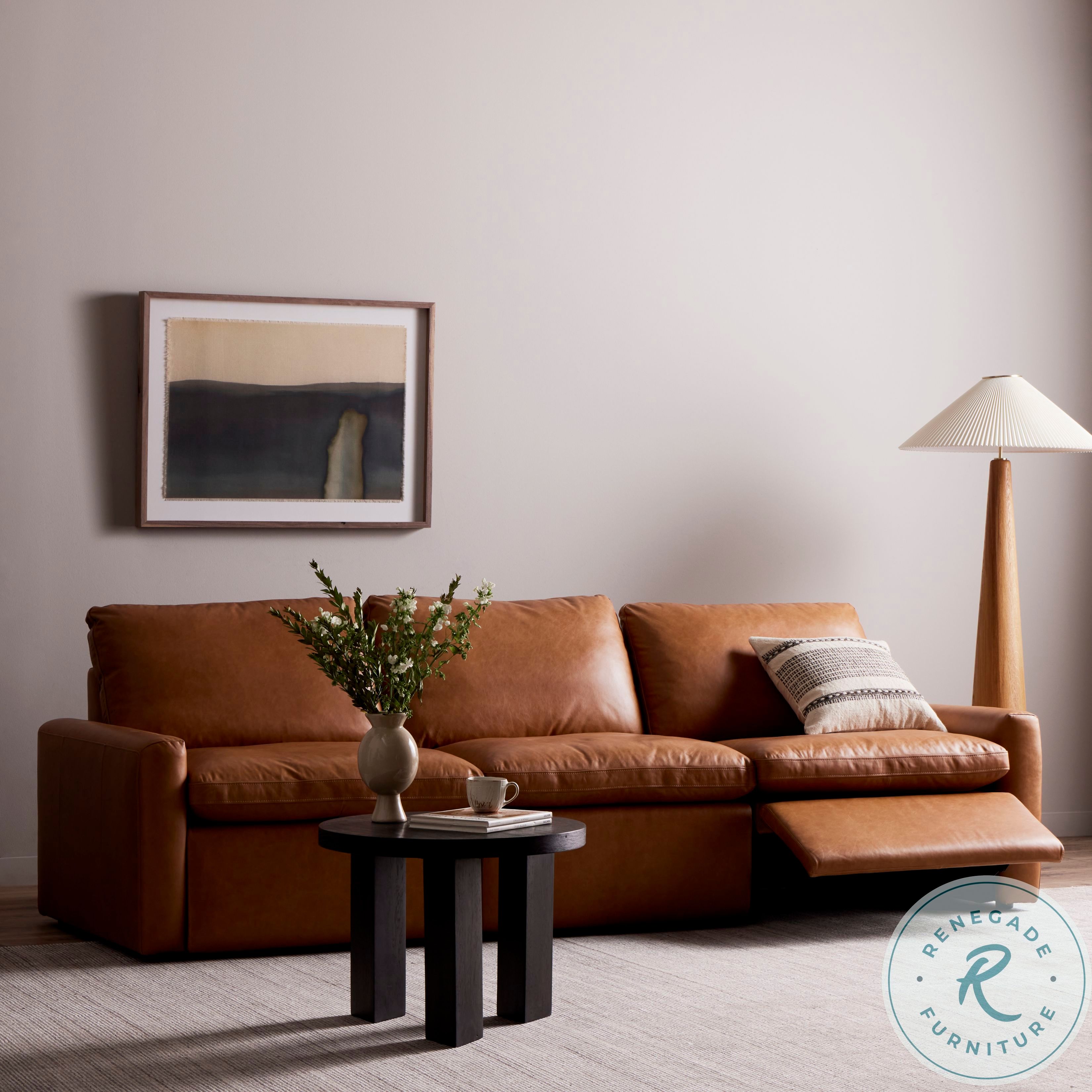 Tillery Sonoma Leather Power Reclining Sofa thumbnail 2