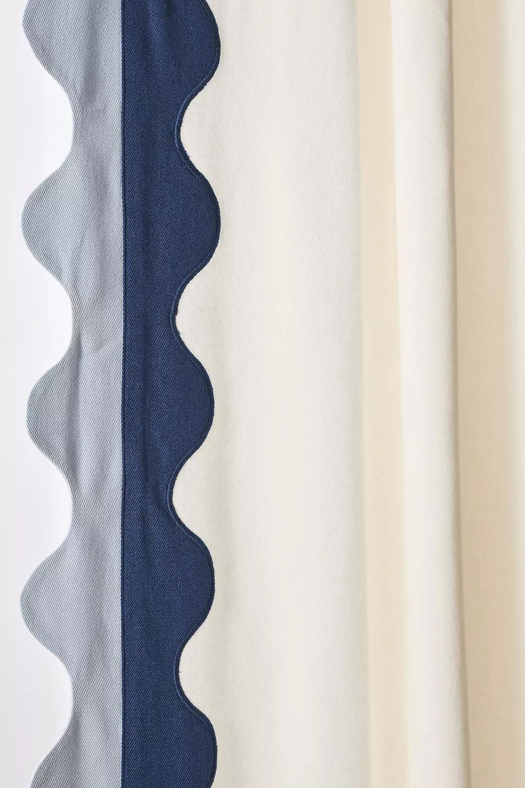Maeve Scalloped Curtain-108" thumbnail 3