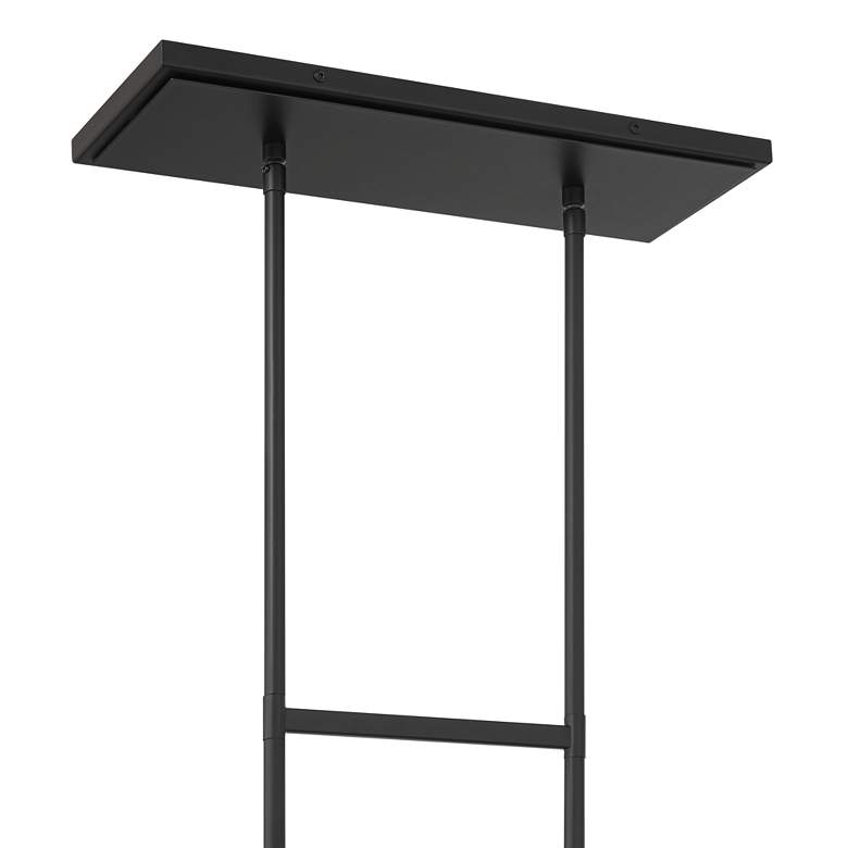 Vasa Matte Black Soft Gold 12 Light Island Chandelier thumbnail 5