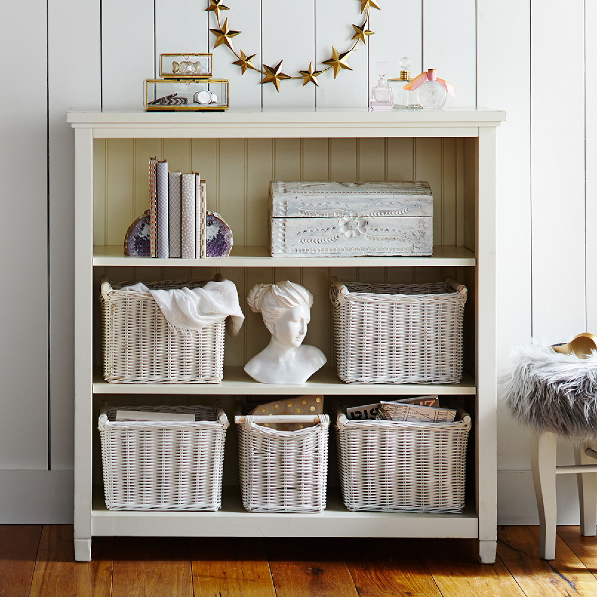Beadboard 43 Wide Bookcase thumbnail 2