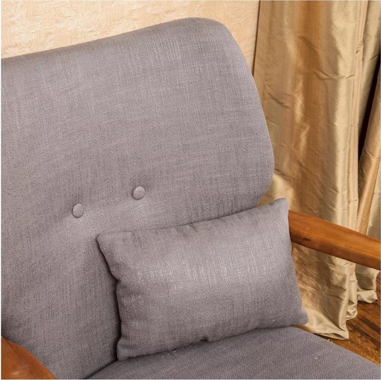 Haddie Mid Century Modern Club Chair thumbnail 2