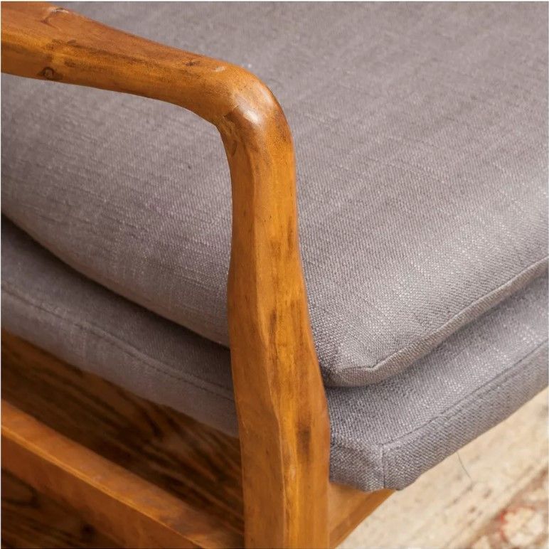 Haddie Mid Century Modern Club Chair thumbnail 3