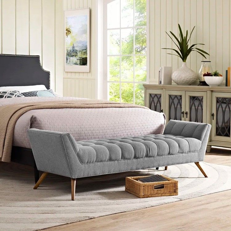 Response Upholstered Bench thumbnail 4