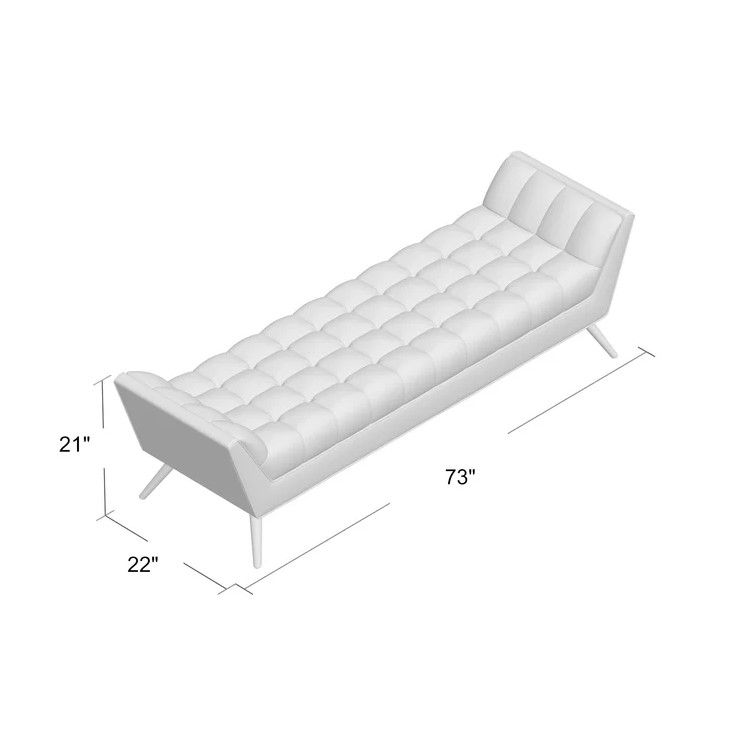 Response Upholstered Bench thumbnail 6