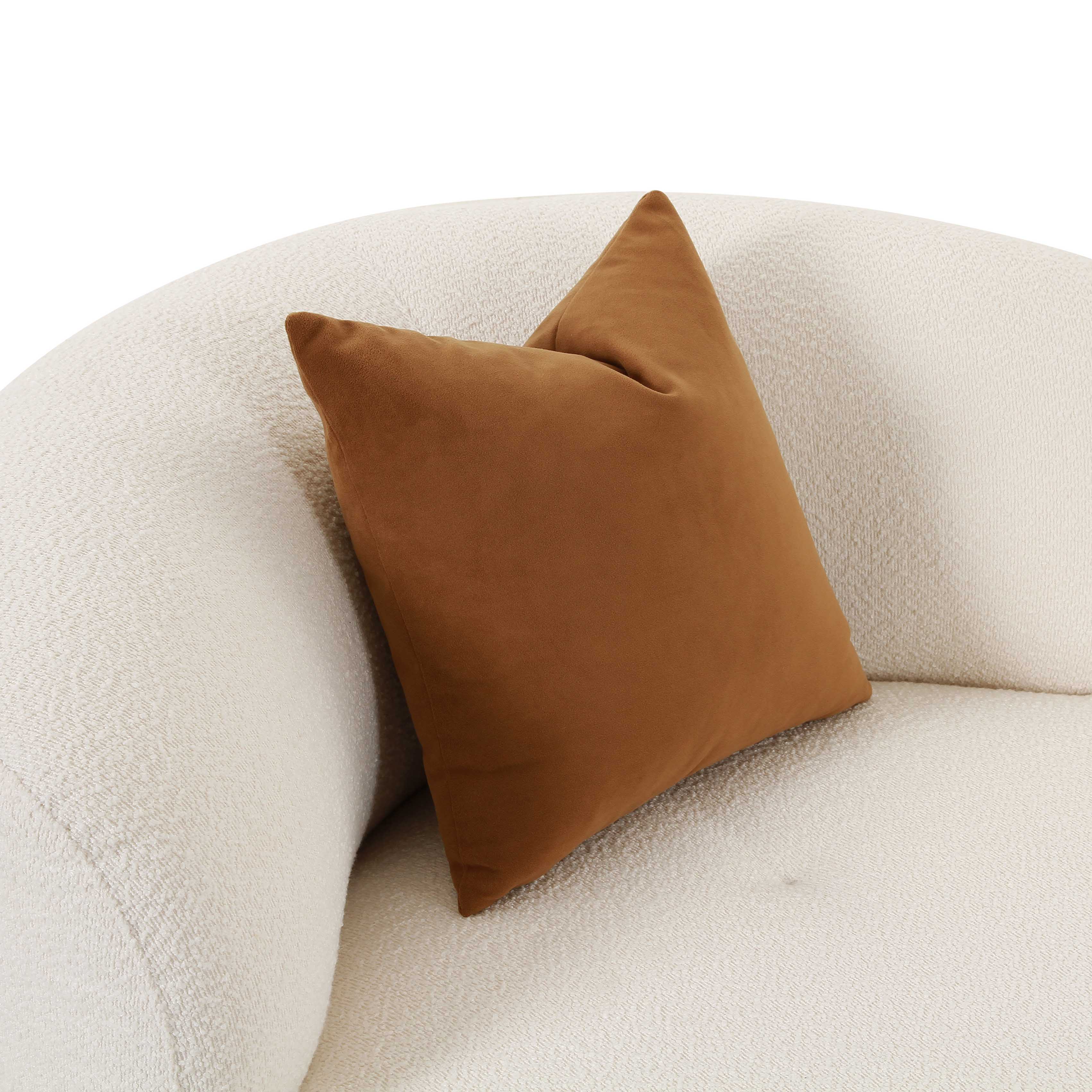 Clif Cream Boucle Swivel Chair thumbnail 4