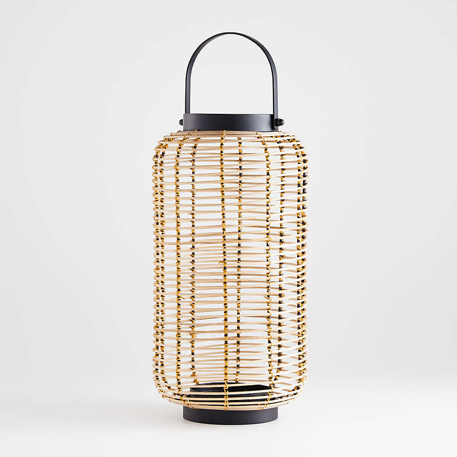 Brigton Rattan Lantern 16" thumbnail 8