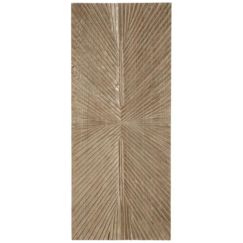 Solid Wood Abstract And Geometric Wall Decor thumbnail 3