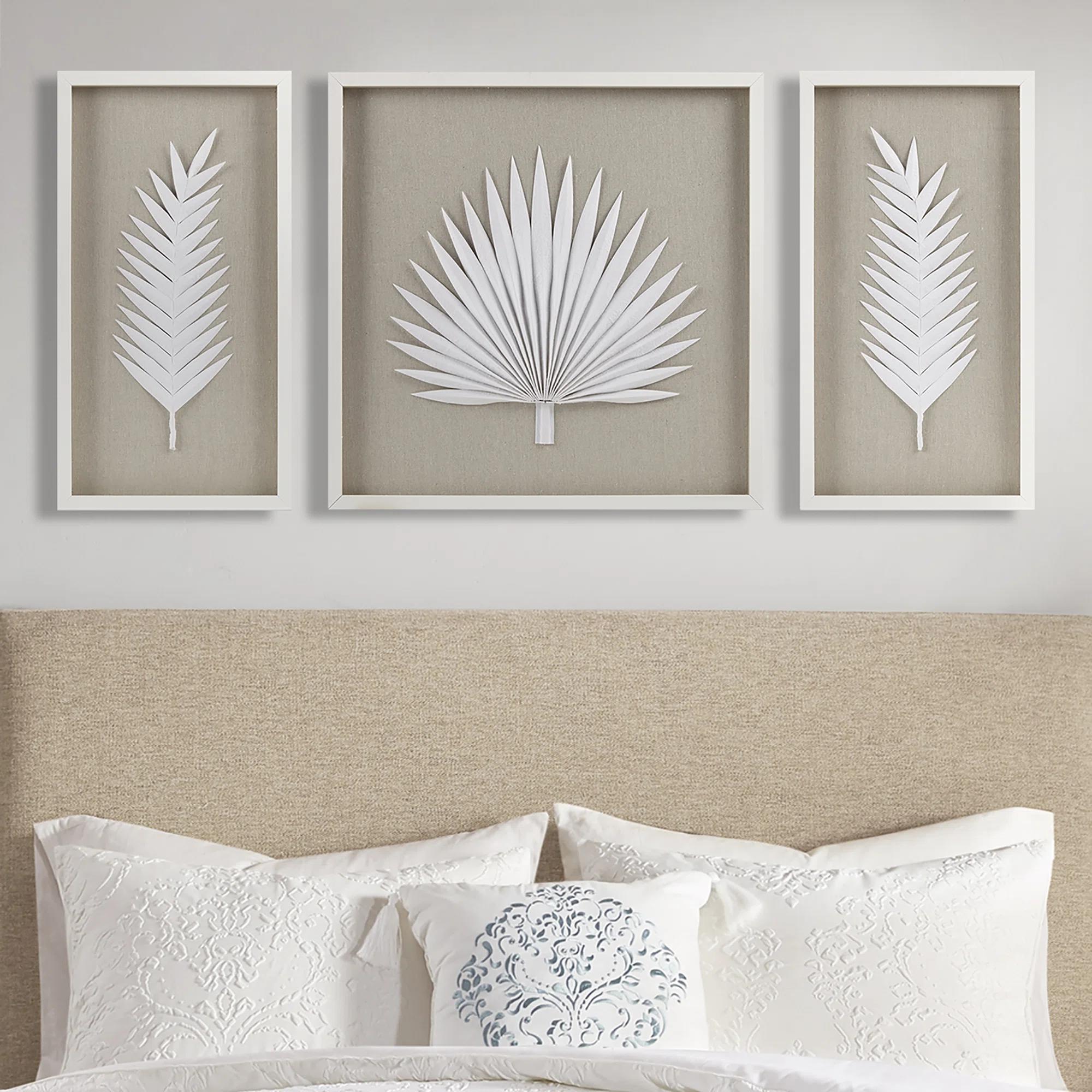 Sabal Framed Rice Paper Palm Leaves thumbnail 4
