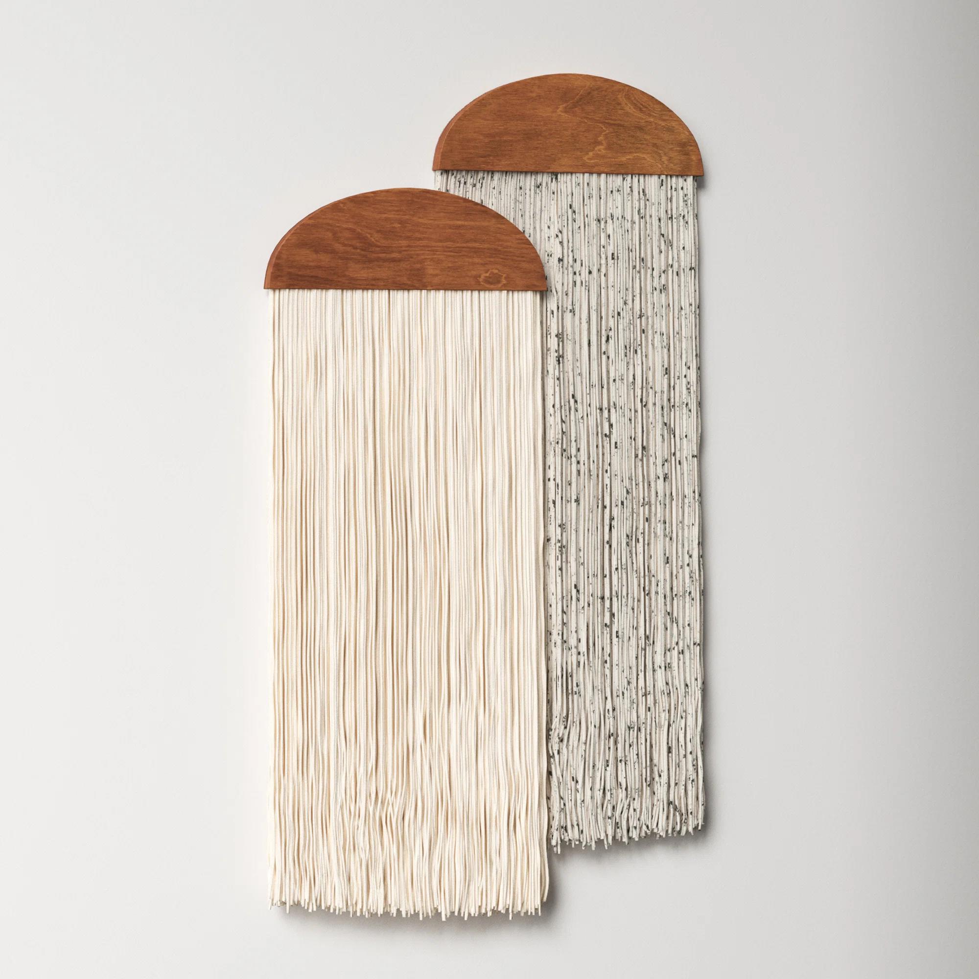 Macrame Knotting Blended Fabric Wall Hanging 2 thumbnail 3