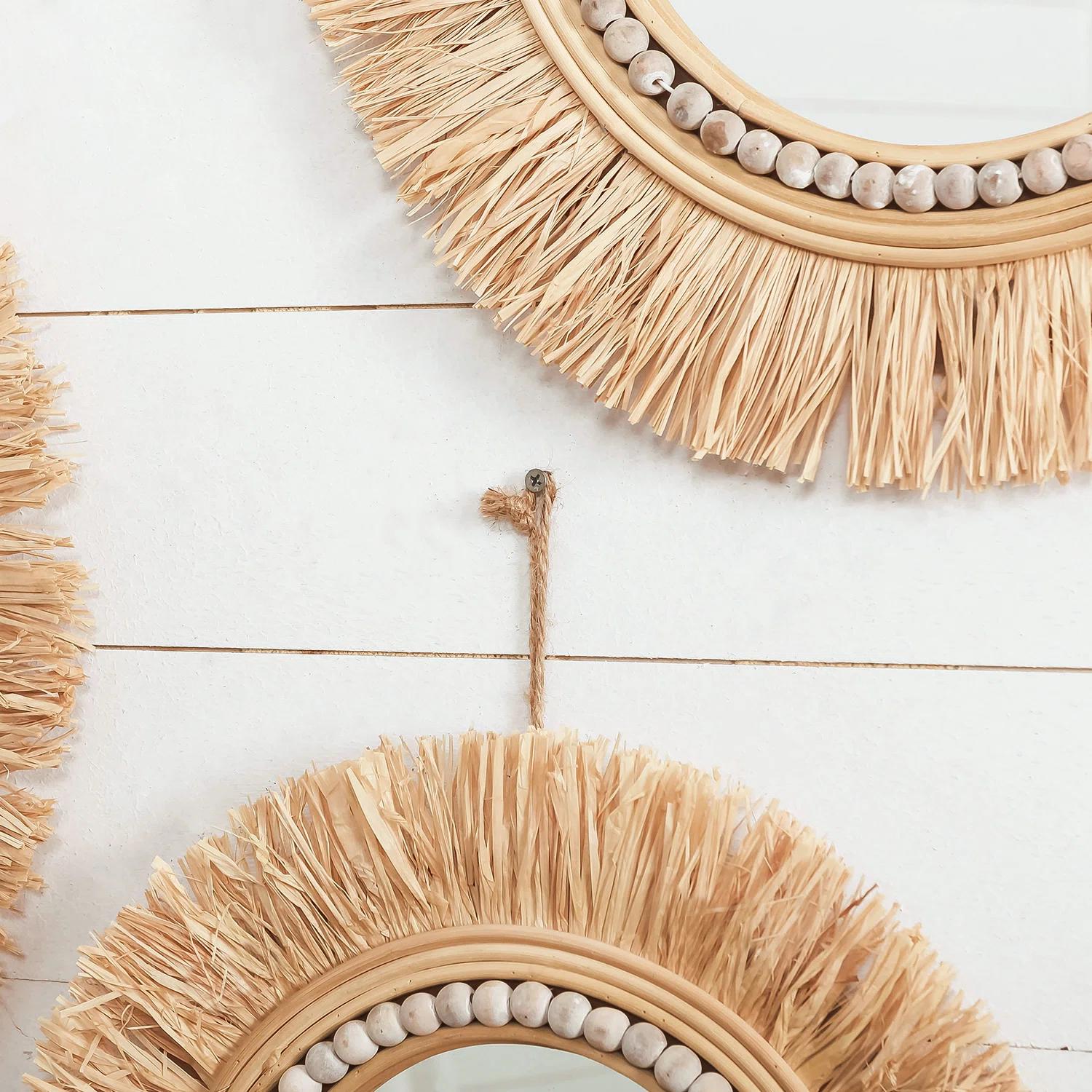 Charlotte Louise Round Ruppie Maritime Wall Mirror-Medium thumbnail 3