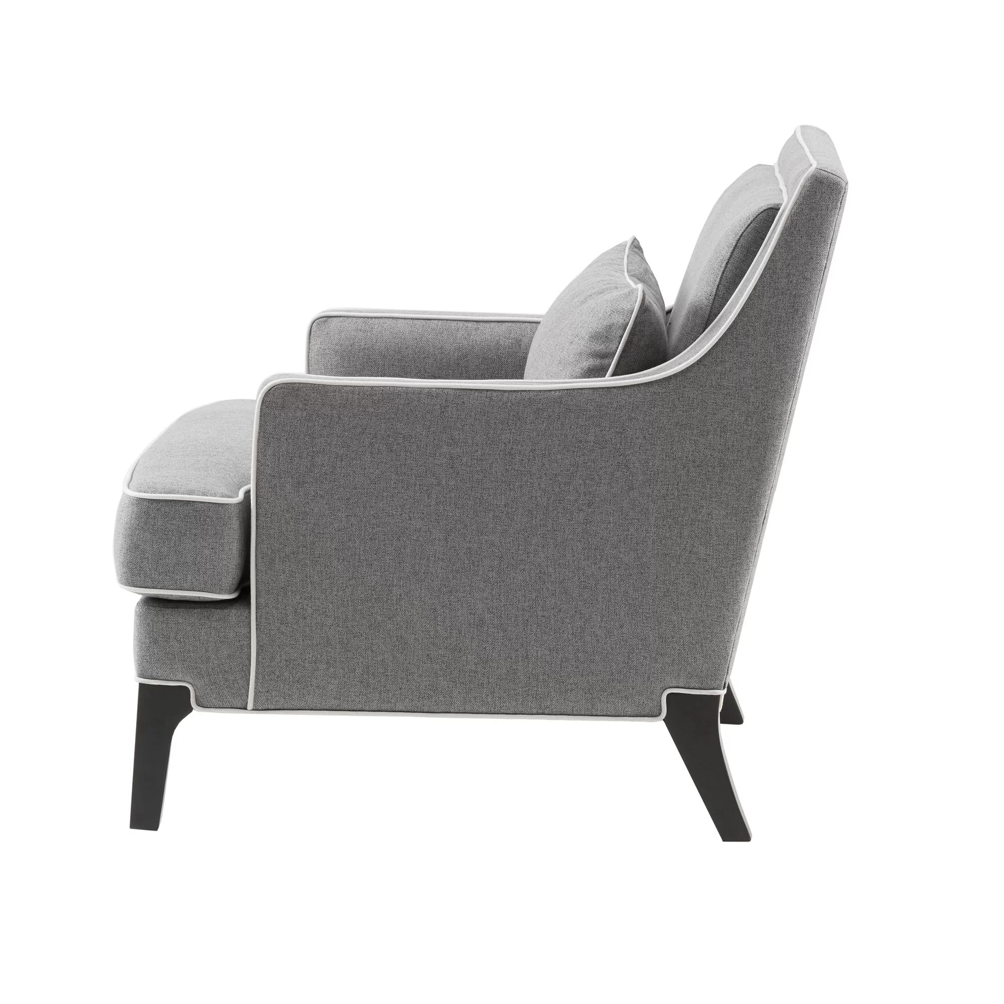 Collin Wide Armchair with Toss Pillow thumbnail 4