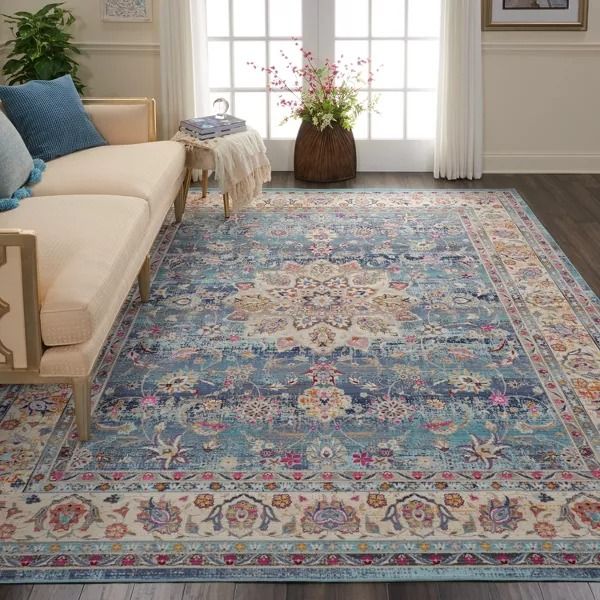 Nourison Vintage Kashan VKA01 Indoor Area Rug thumbnail 2