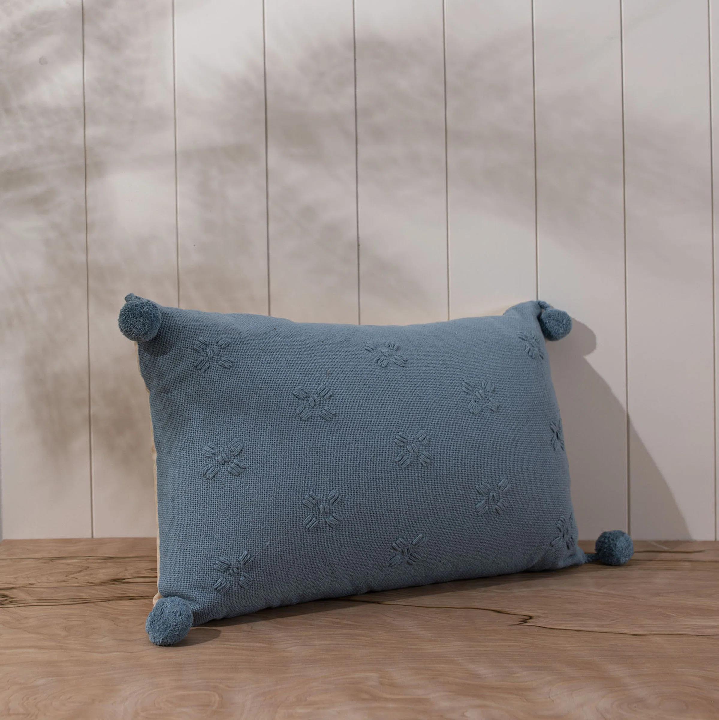 Amogha Tassels Throw Pillow-22"x14" thumbnail 2