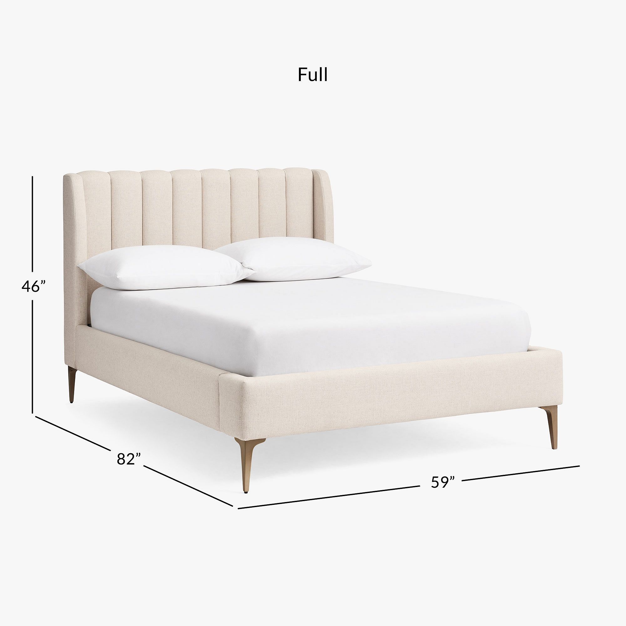 Avalon Channel Stitch Upholstered Bed thumbnail 4