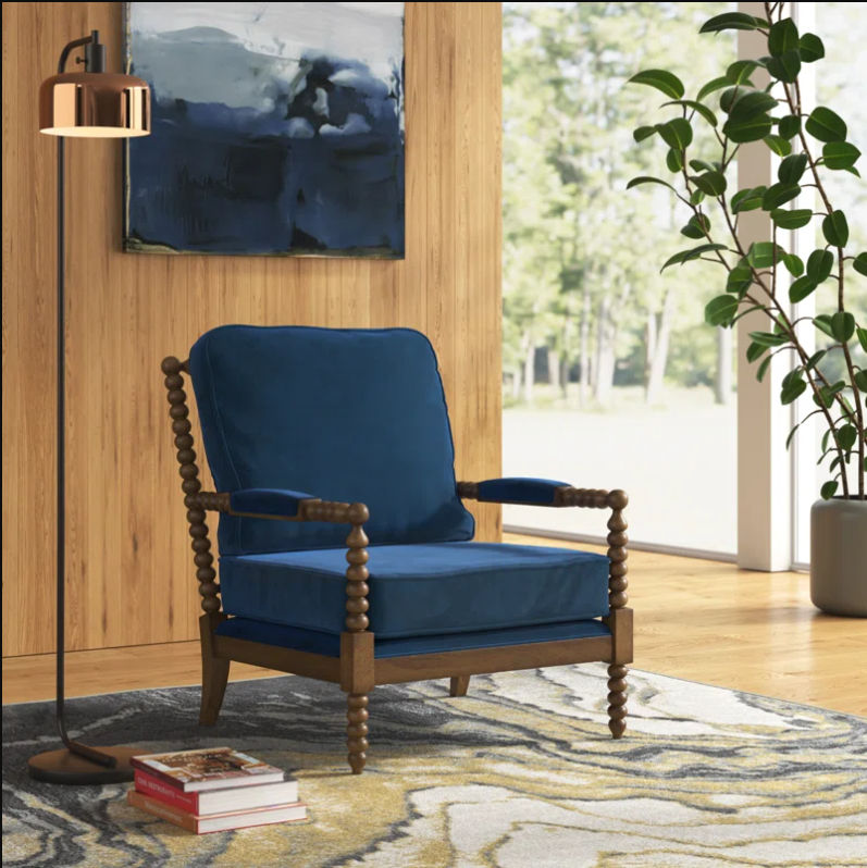  Langley Street Upholstered Armchair thumbnail 2