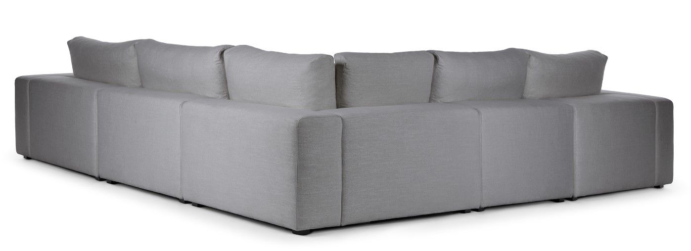 Beta Summit Gray Corner Sectional thumbnail 4