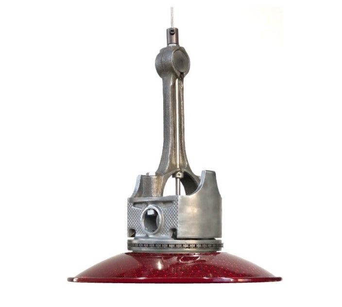 Piston Pendant Trafficlight Lens Red thumbnail 2