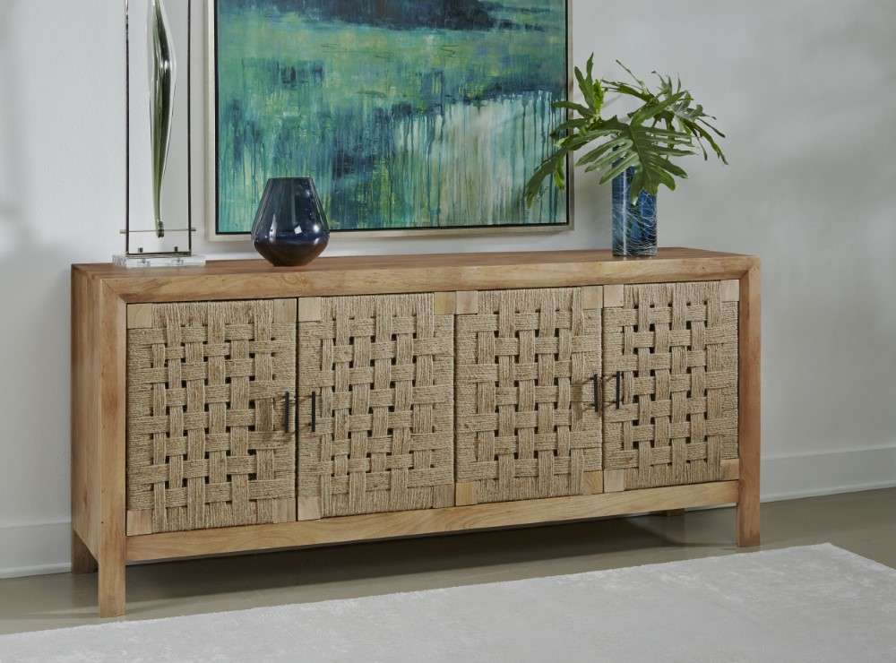 Coast to Coast Imports Four Door Credenza thumbnail 2