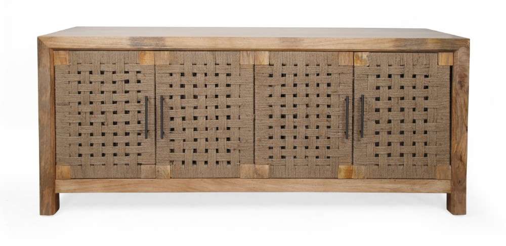 Coast to Coast Imports Four Door Credenza thumbnail 3