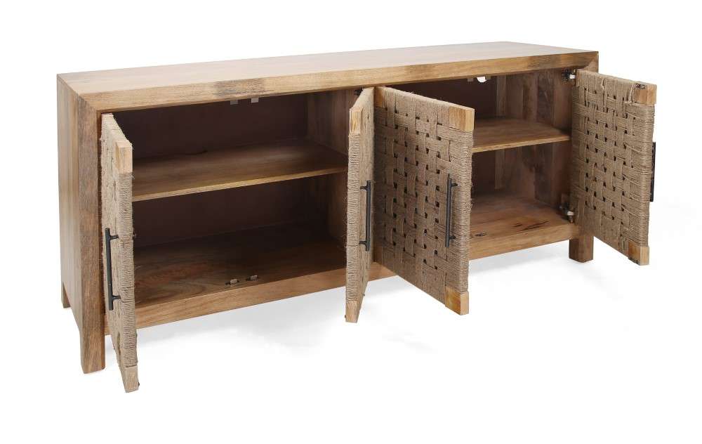 Coast to Coast Imports Four Door Credenza thumbnail 5