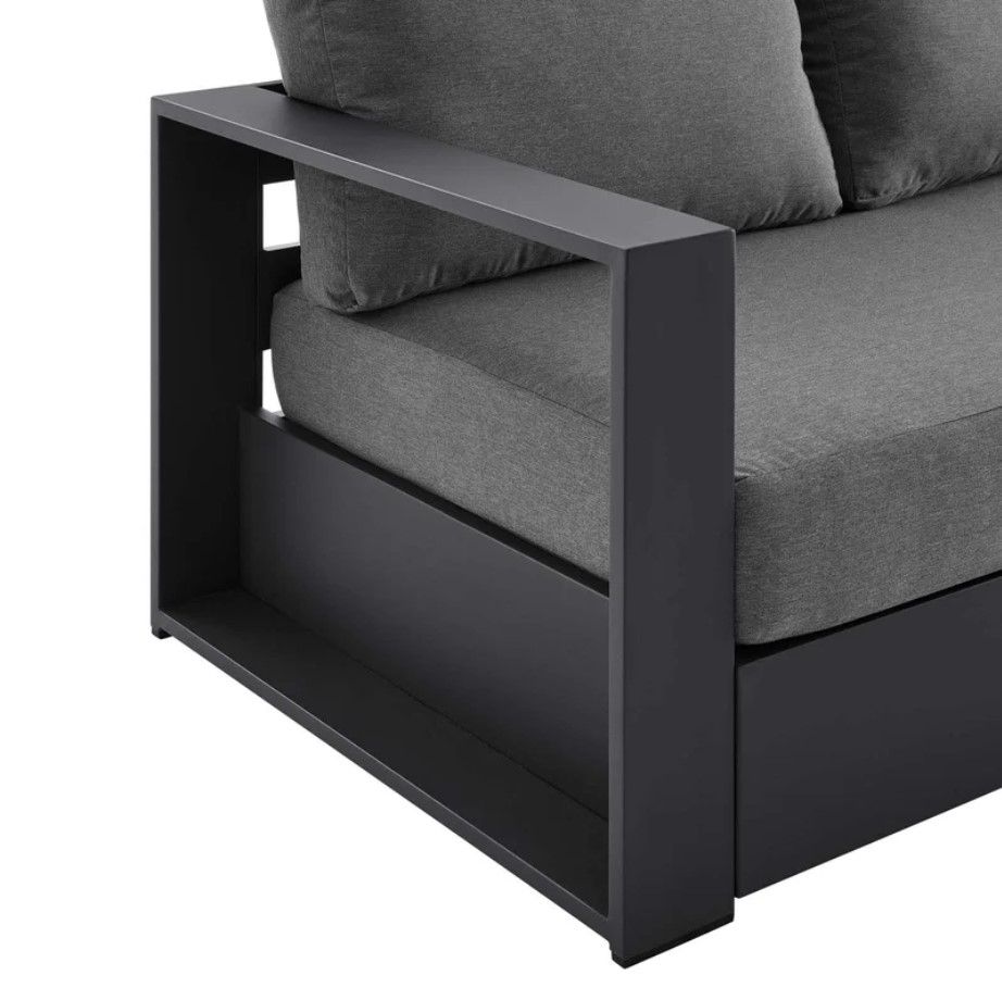 89'' Metal Outdoor Patio Sofa thumbnail 2