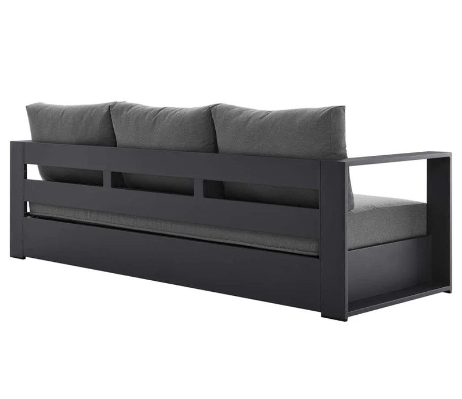 89'' Metal Outdoor Patio Sofa thumbnail 3