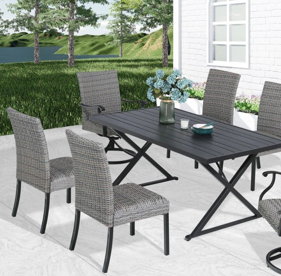 Alphild Outdoor Dining Side Chair  thumbnail 4