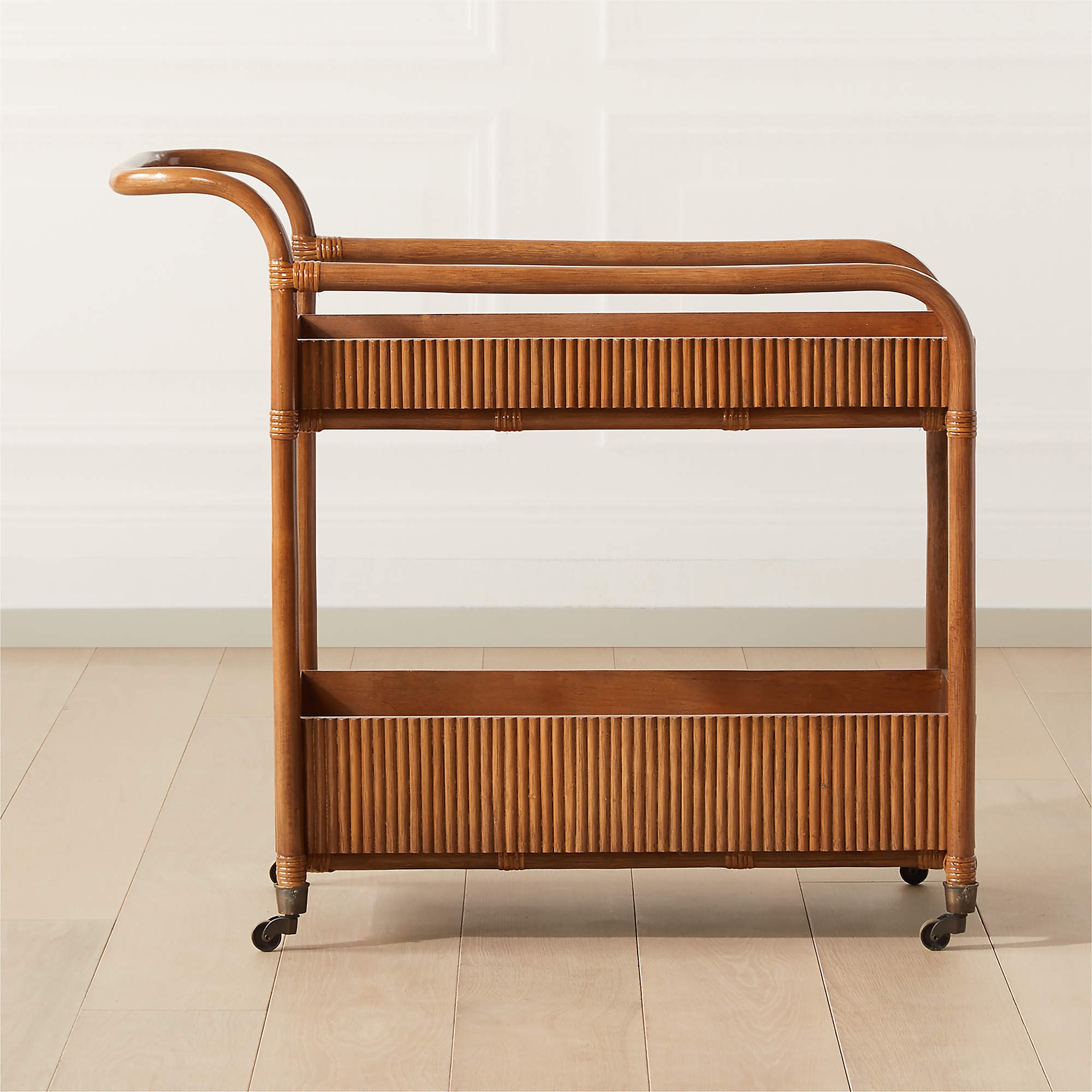 Feliz Rattan Bar Cart thumbnail 4