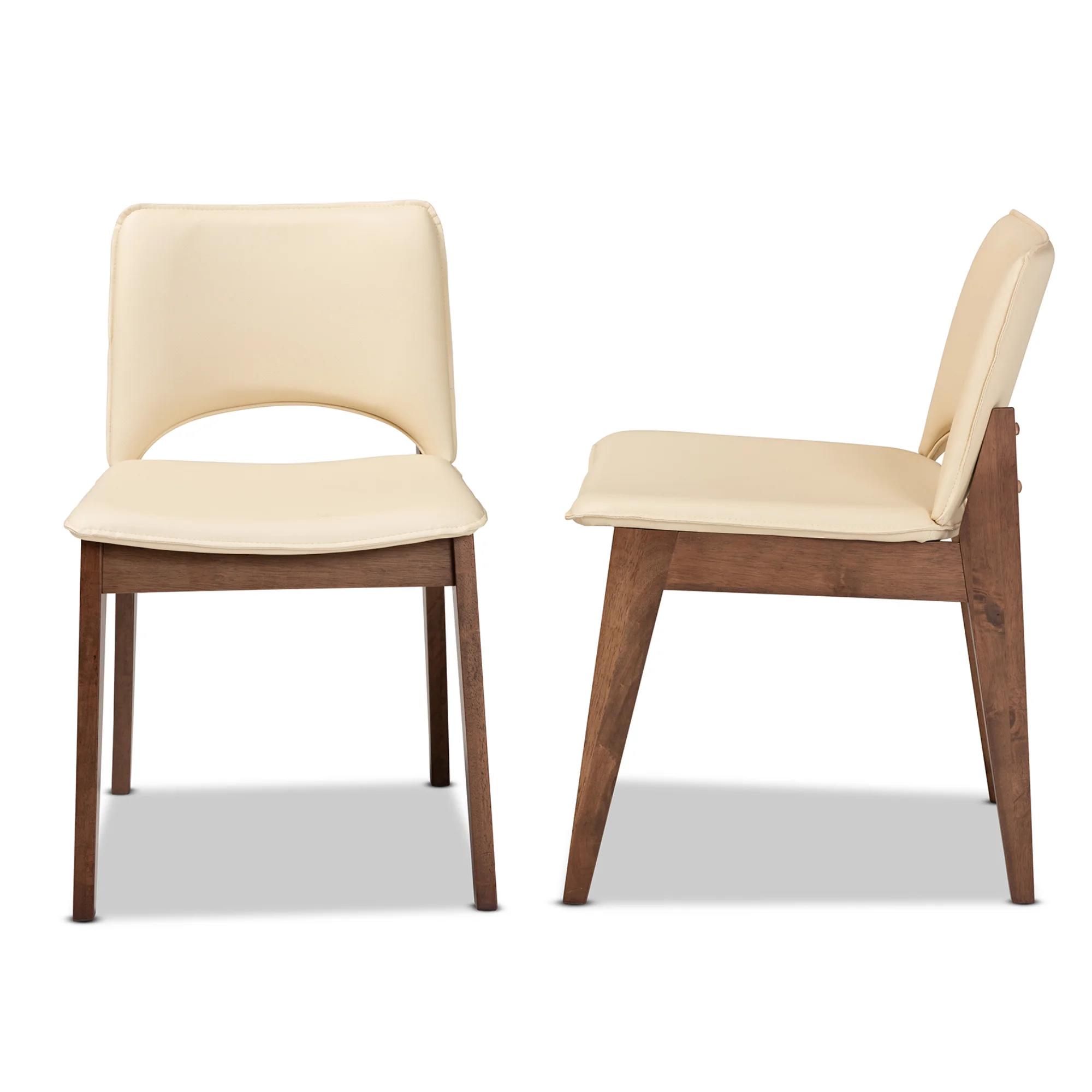 Warrenville Mid Century Modern 2 Piece Dining Chair-Set of 2 thumbnail 3