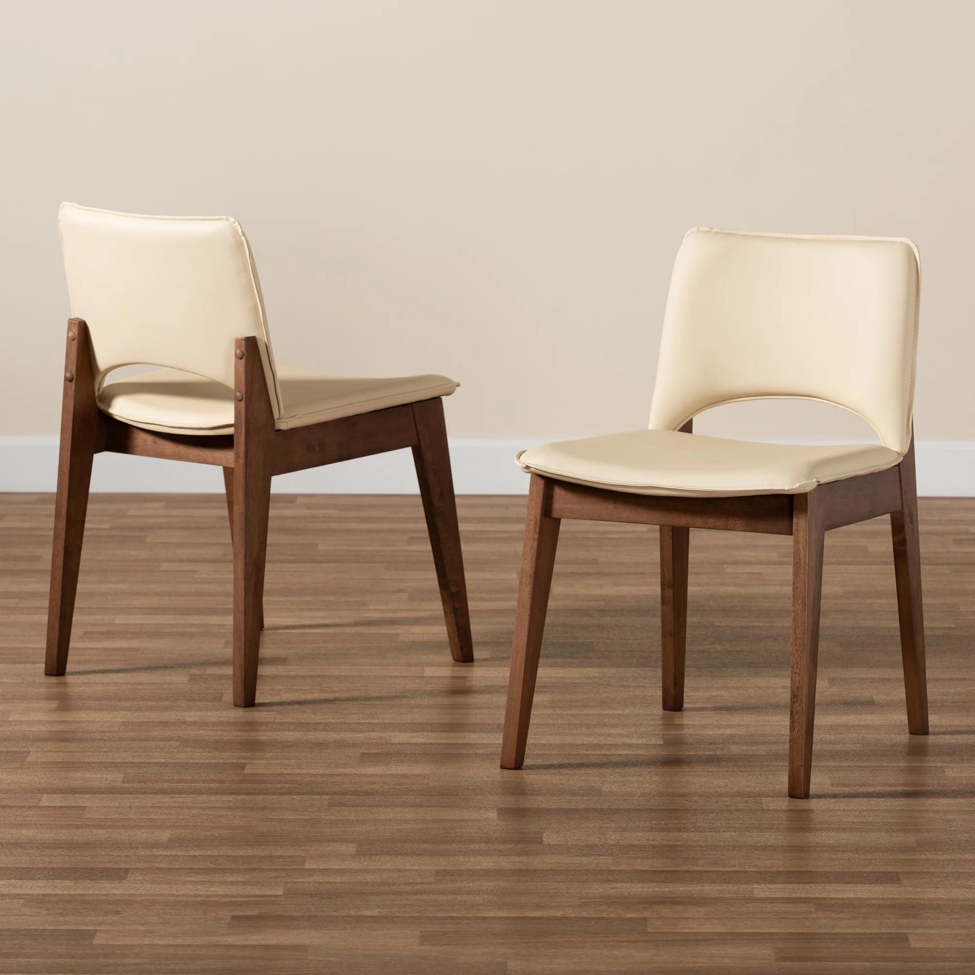Warrenville Mid Century Modern 2 Piece Dining Chair-Set of 2 thumbnail 6