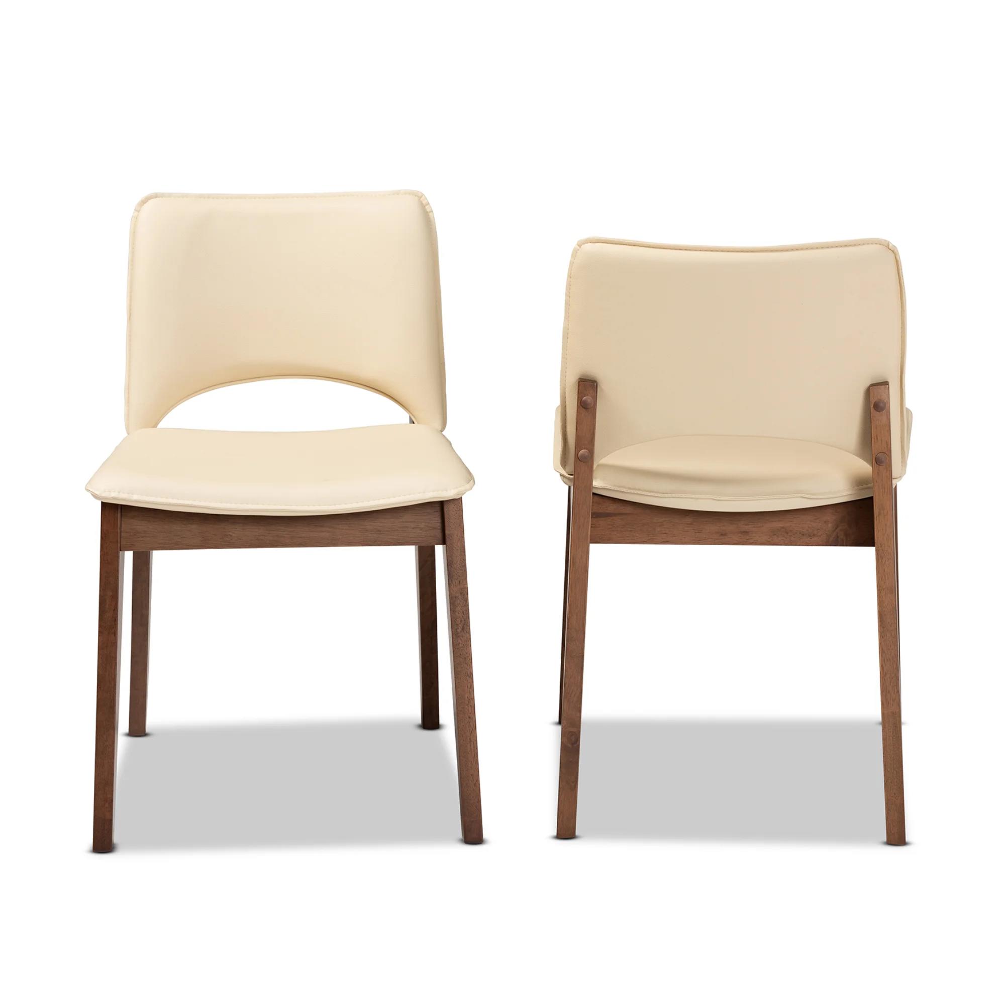 Warrenville Mid Century Modern 2 Piece Dining Chair-Set of 2 thumbnail 7
