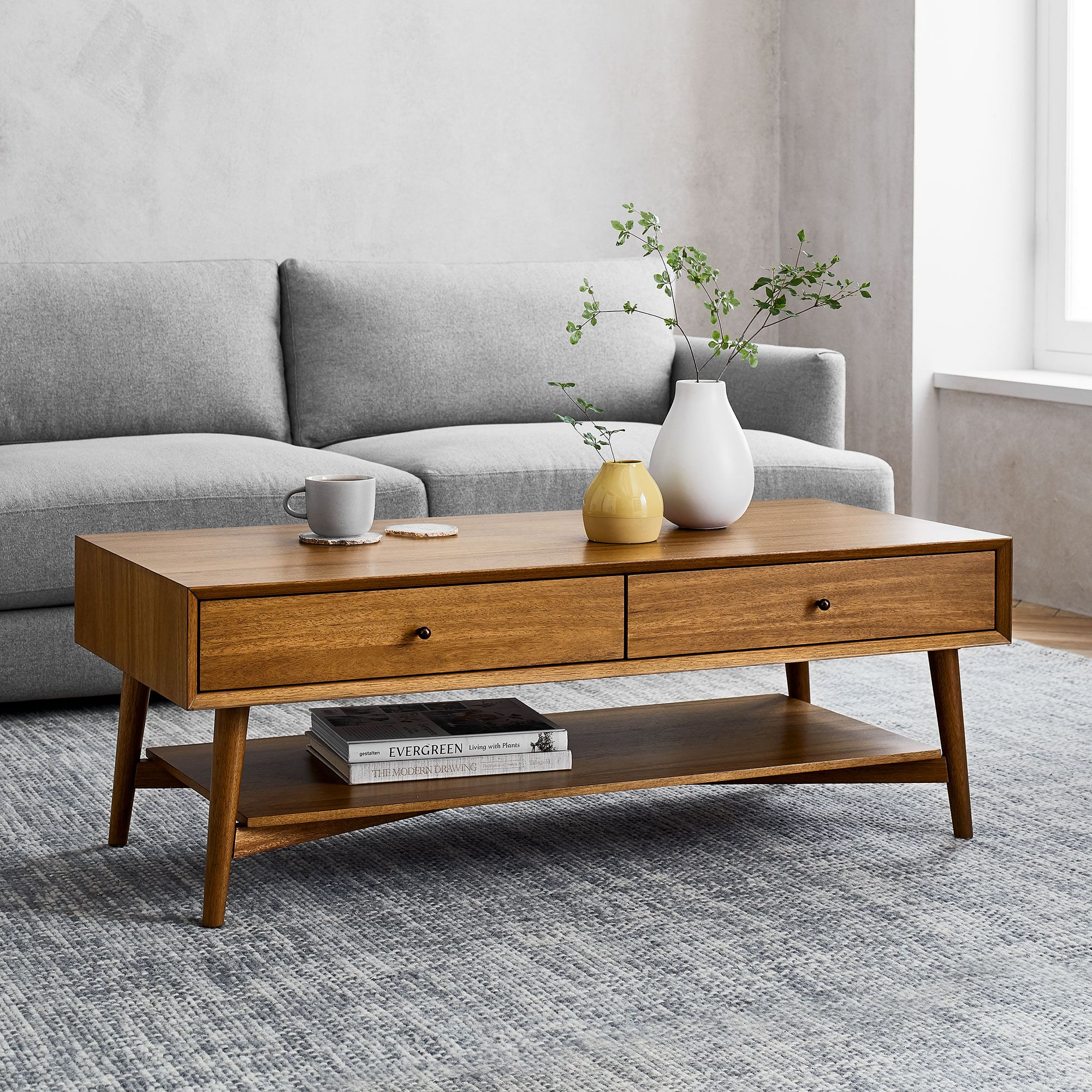 Mid-Century Storage Coffee Table thumbnail 2