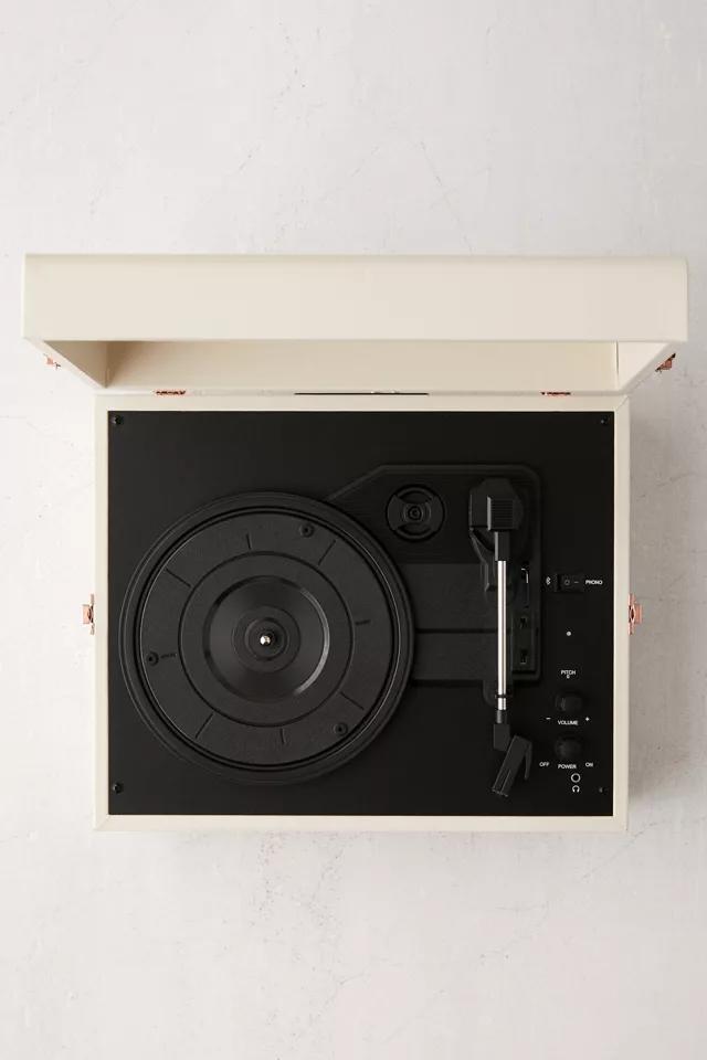 Crosley UO Exclusive Cream Rose Gold Voyager Bluetooth Record Player thumbnail 3