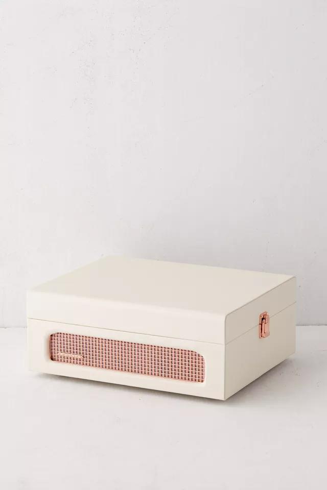 Crosley UO Exclusive Cream Rose Gold Voyager Bluetooth Record Player thumbnail 4