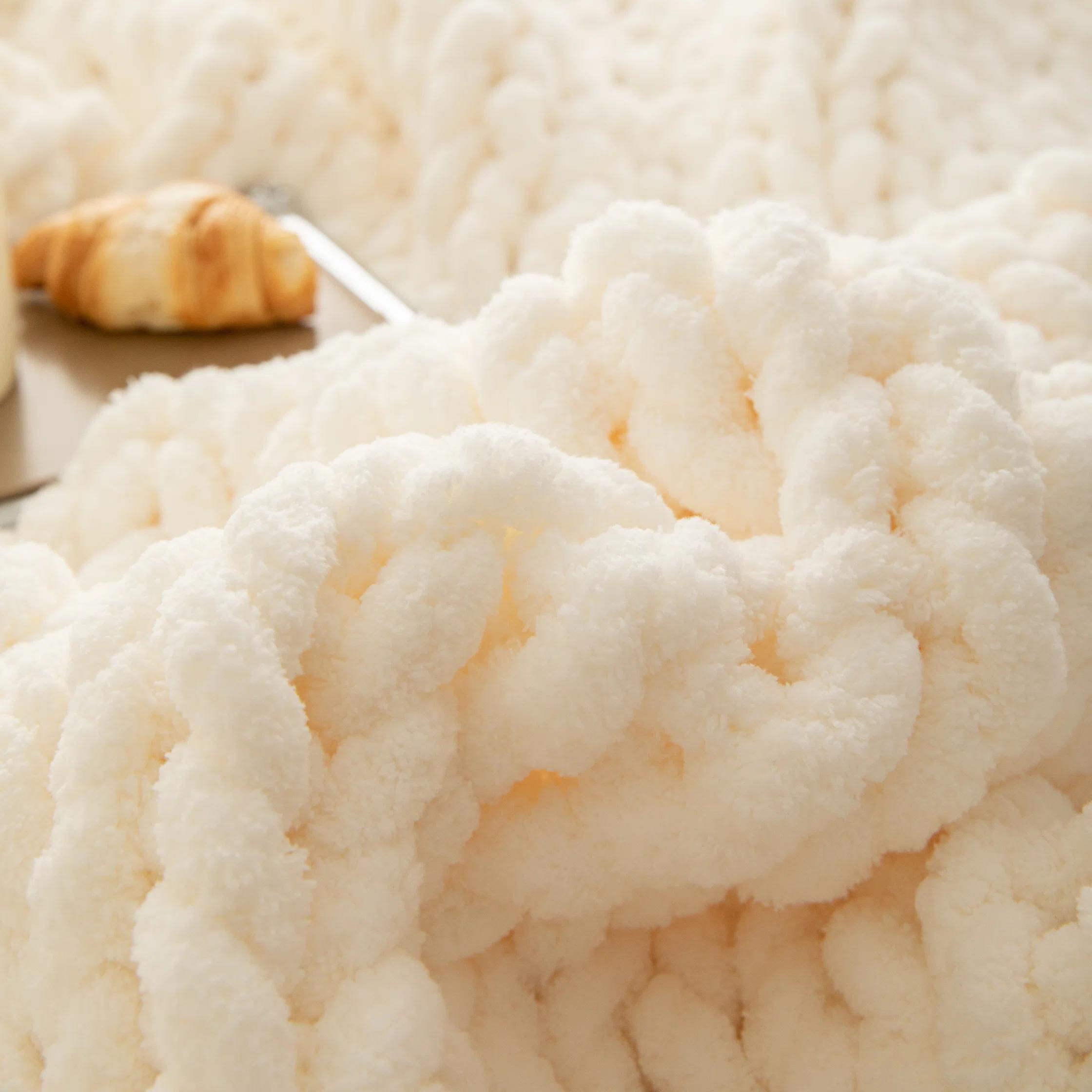 Chenille Chunky Knit Throw thumbnail 2