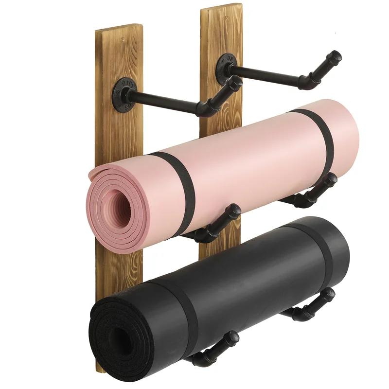 Adam Alexander Wood Wall Mounted Sports Rack thumbnail 4