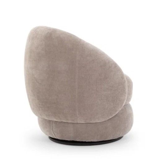 Bennie Upholstered Swivel Barrel Chair thumbnail 4
